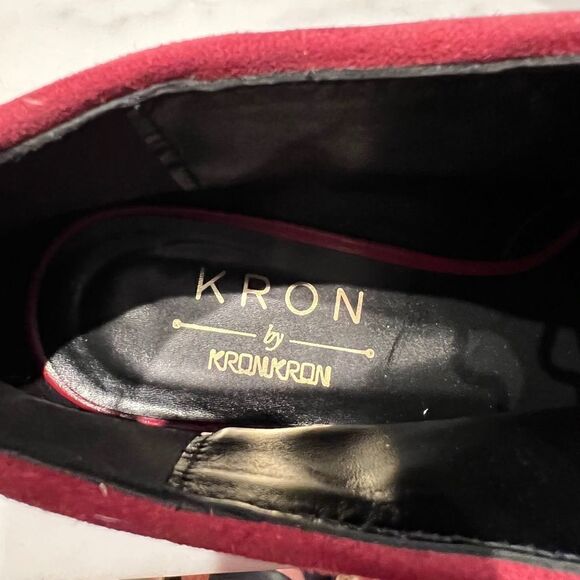 Kron Sculptural Colorblock lace-ups - Picture 8 of 10